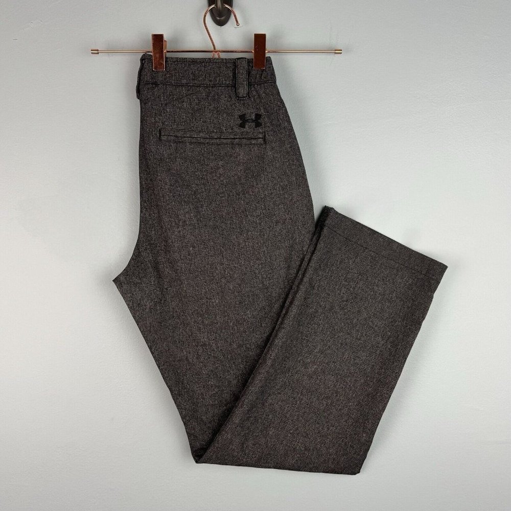 Under Armour Men's Charcoal Gray Chinos